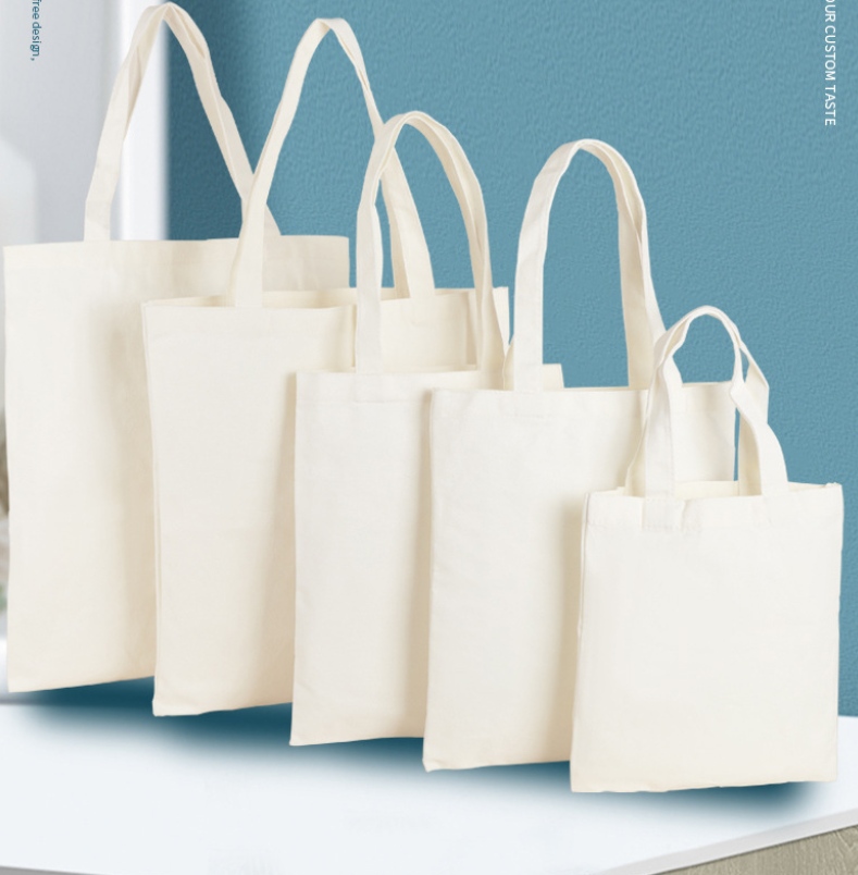 Borsa tote in tela personalizzata vuota Borsa tote in tela personalizzata vuota
