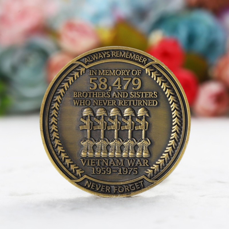 Moneta commemorativa personalizzata in rilievo 3D