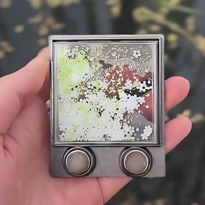 Magneti per frigorifero in metallo liquido personalizzati Quicksand
