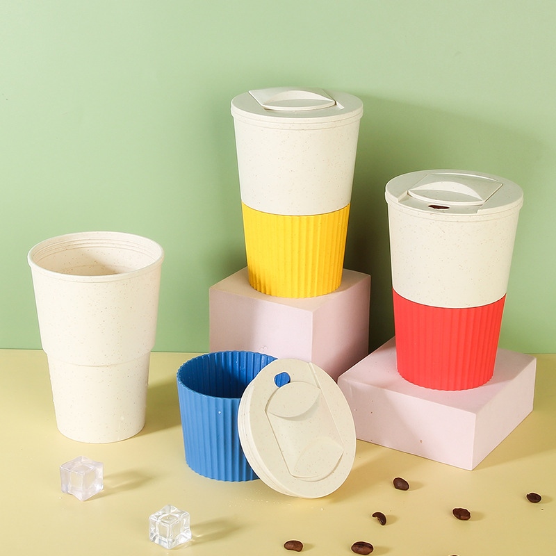Tazza da caffè in paglia di grano