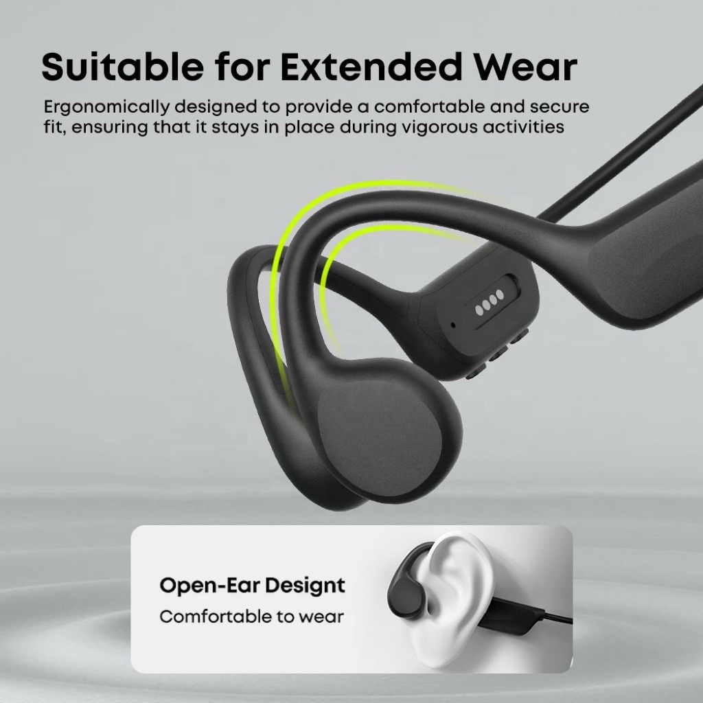 Cuffie a conduzione ossea IPX8 16G Cuffie a conduzione ossea IPX8 16G