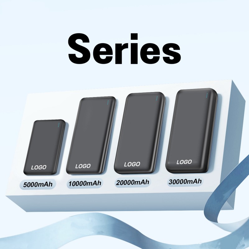 Power bank portatile sottile con capacità personalizzata Power bank portatile sottile con capacità personalizzata