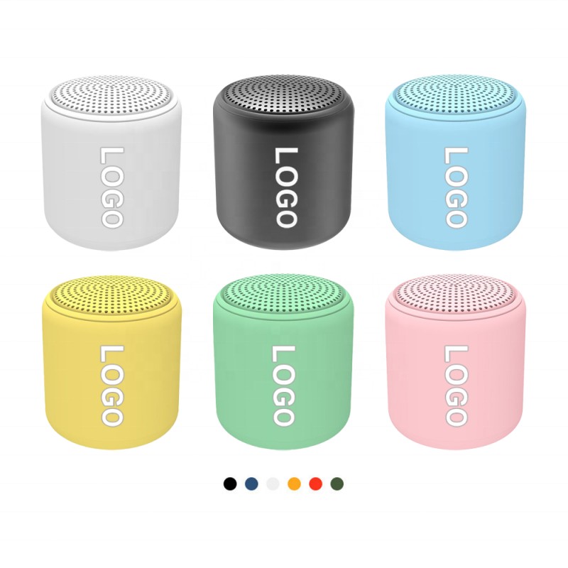 Mini altoparlante Bluetooth portatile con logo personalizzato