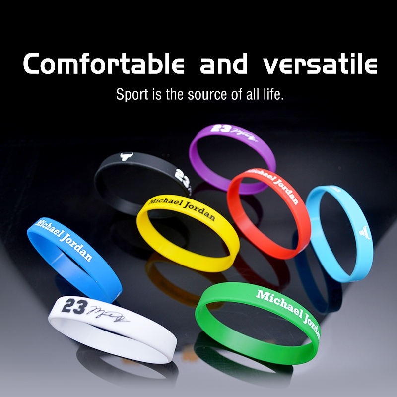 Braccialetti sportivi in silicone personalizzati