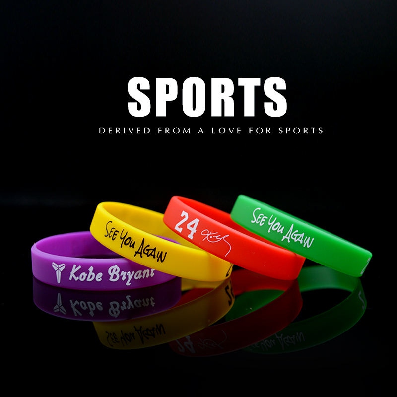 Braccialetti sportivi in silicone personalizzati