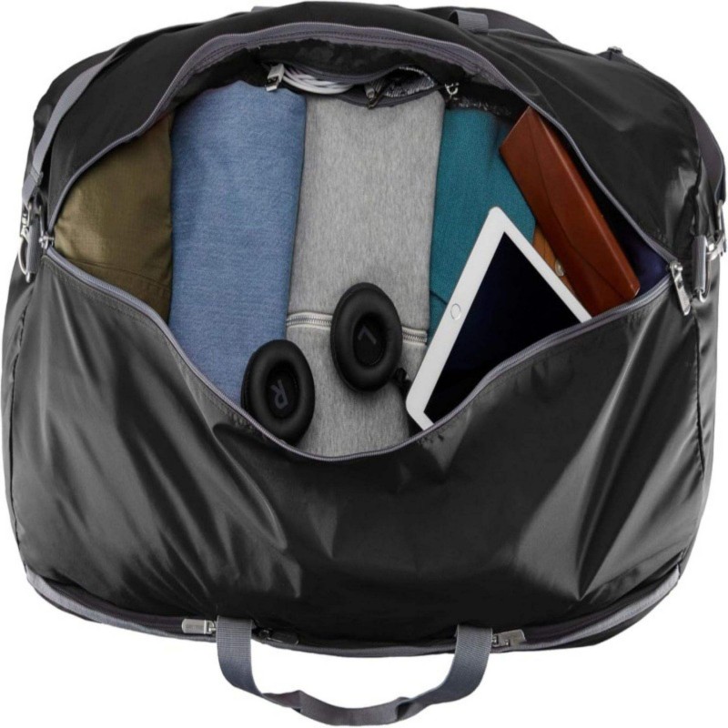 Borsone da viaggio pieghevole in nylon con logo personalizzato Borsone da viaggio pieghevole in nylon con logo personalizzato
