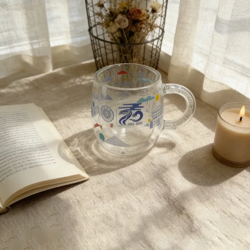 Tazza di vetro