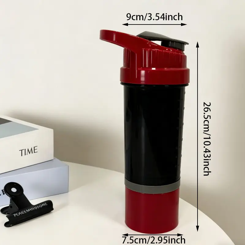 Bottiglia d'acqua per sport fitness in plastica da 20 once