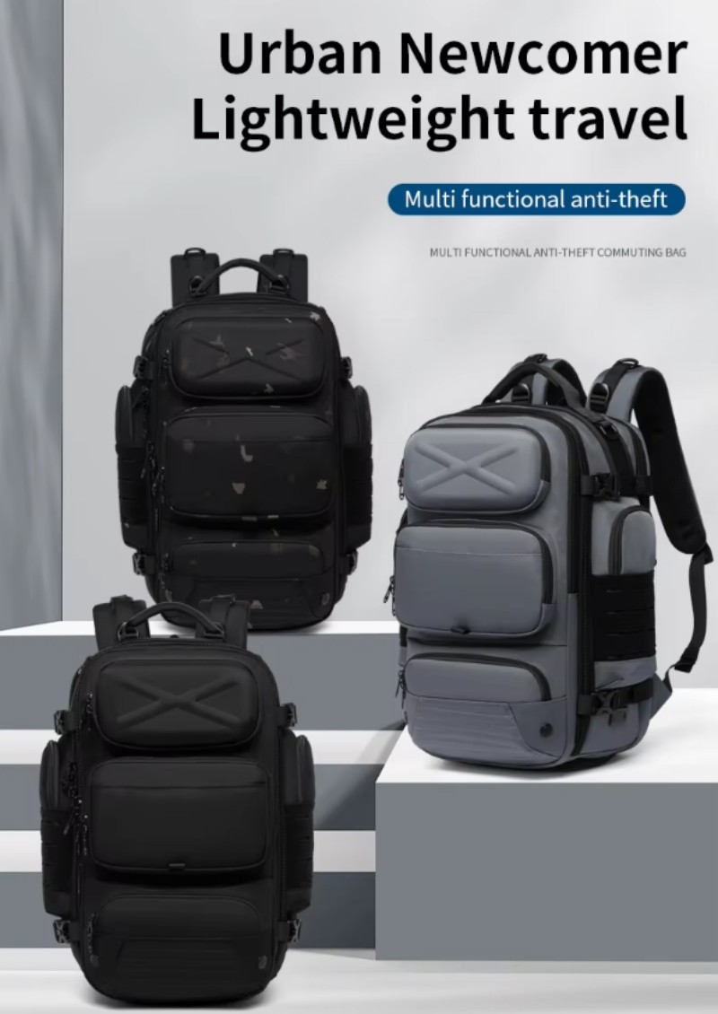 Zaino per laptop antifurto per viaggi d'affari