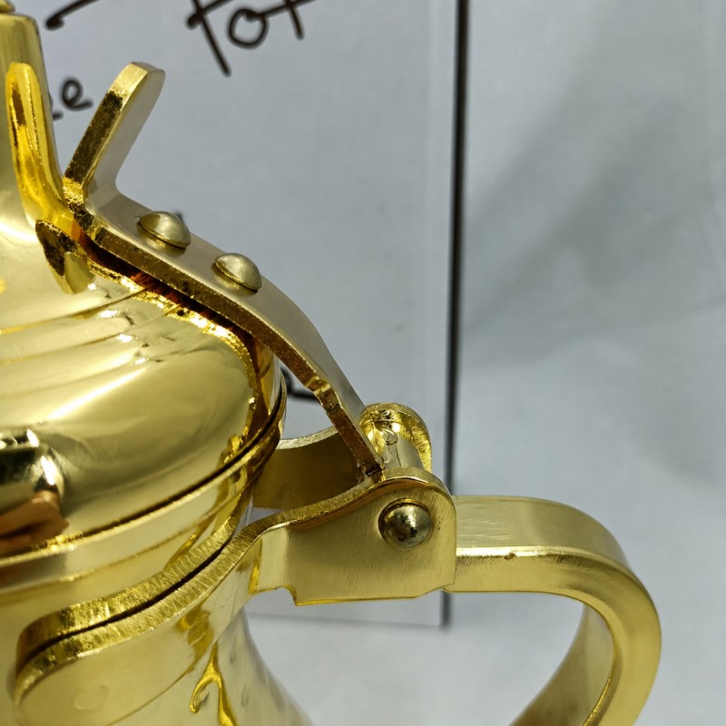 Server da tè e caffè arabo Dallah Pot in acciaio inossidabile del Medio Oriente