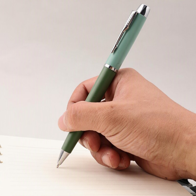 Penna a sfera con clic in metallo Penna regalo per ufficio aziendale con logo personalizzato
