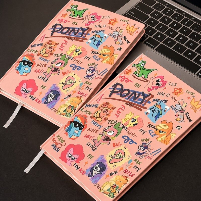 Taccuino A5 con copertina rigida con simpatico cartone animato Graffiti