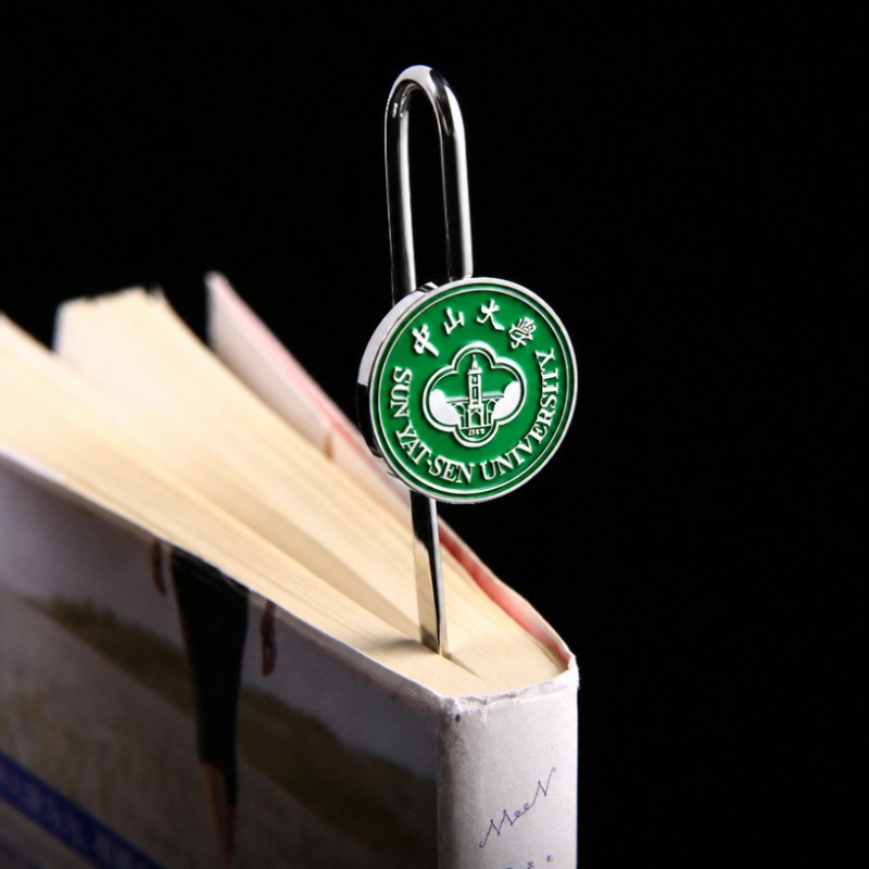 Segnalibri commemorativi in metallo con logo personalizzato dell'Università