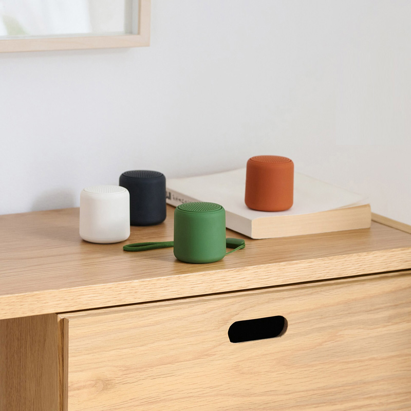 Mini altoparlante Bluetooth portatile con cordino staccabile